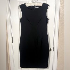 Calvin Klein Black Sleeveless Dress Sz 4